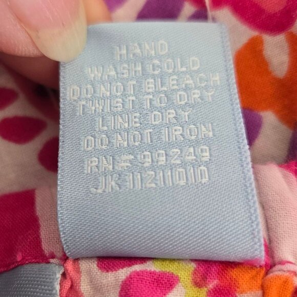 Liz & Me Womens Boho Maxi Skirt Elastic Waist Pink Purple 14/16W - Picture 9 of 9